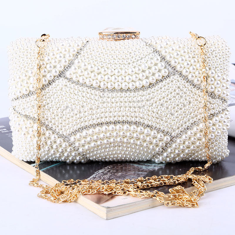 Violeta Pearl Evening Clutch