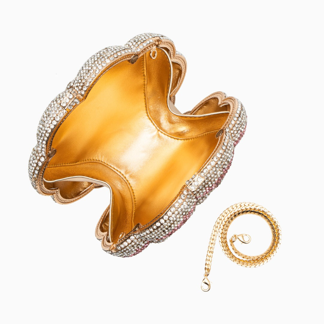 Jeline Floral Clutch Bag