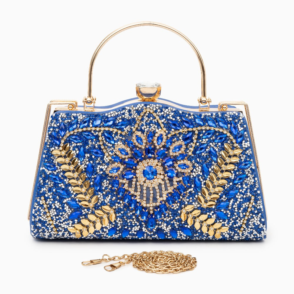 Diamond Encrusted Clutch Bag By Renee