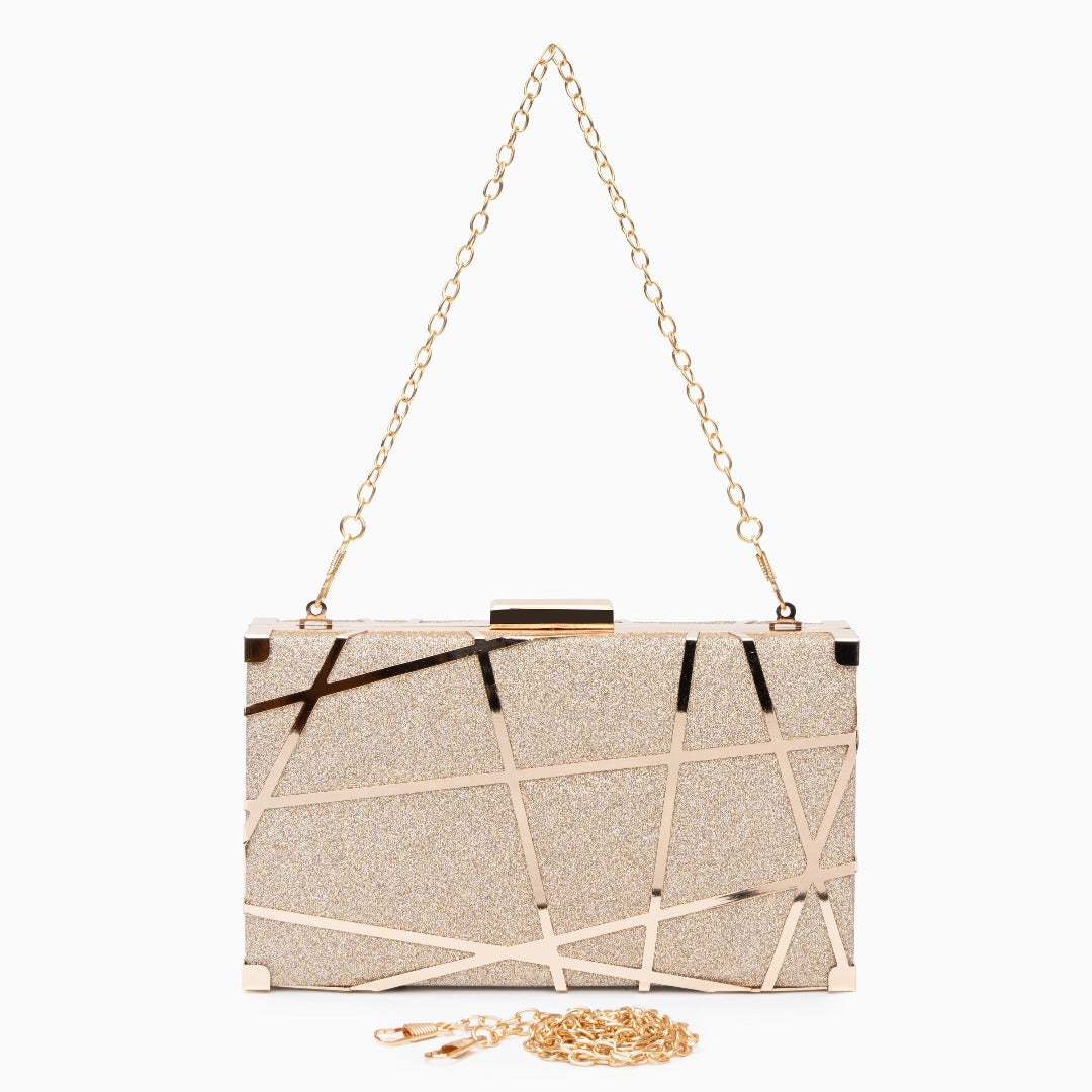 Geometric Pattern Clutch