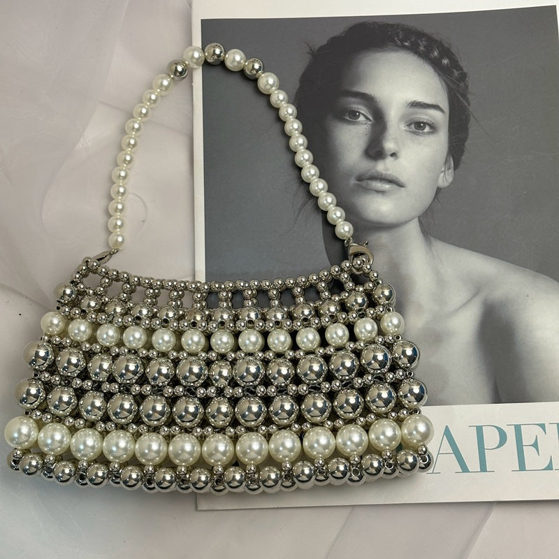 Retro Pearl Handbag By Karena