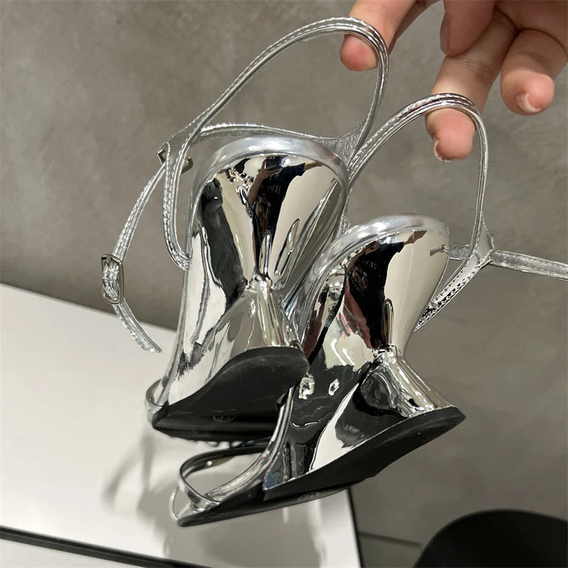 Hollow Out Wedges Sandals For Women