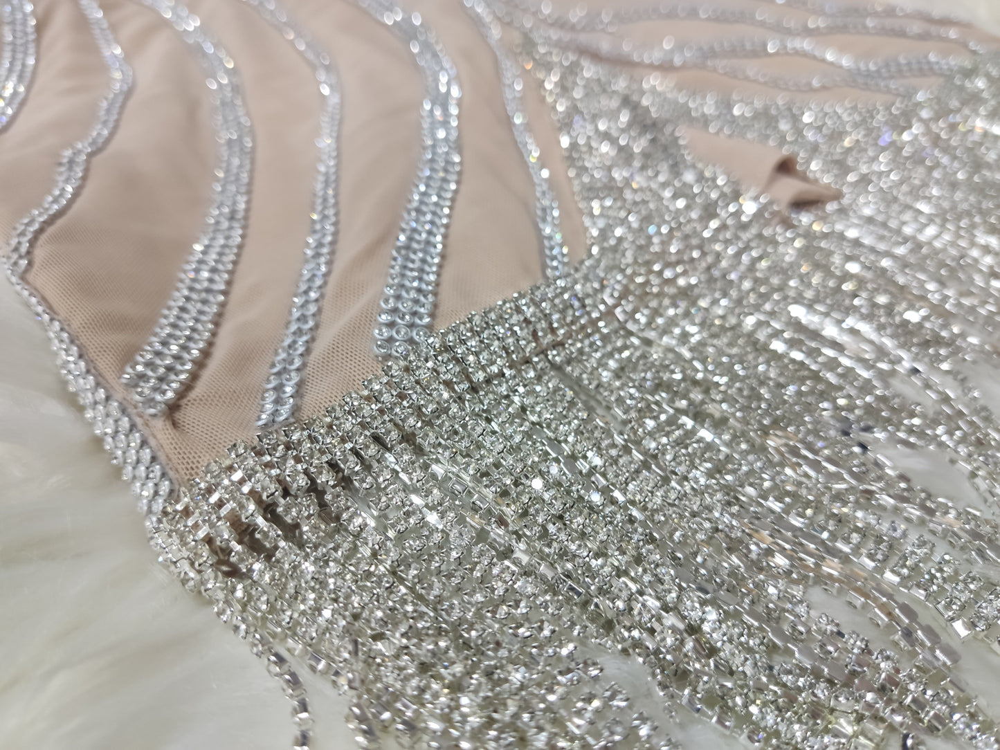 Sasa Sequin Dress With Sparkling Tassels