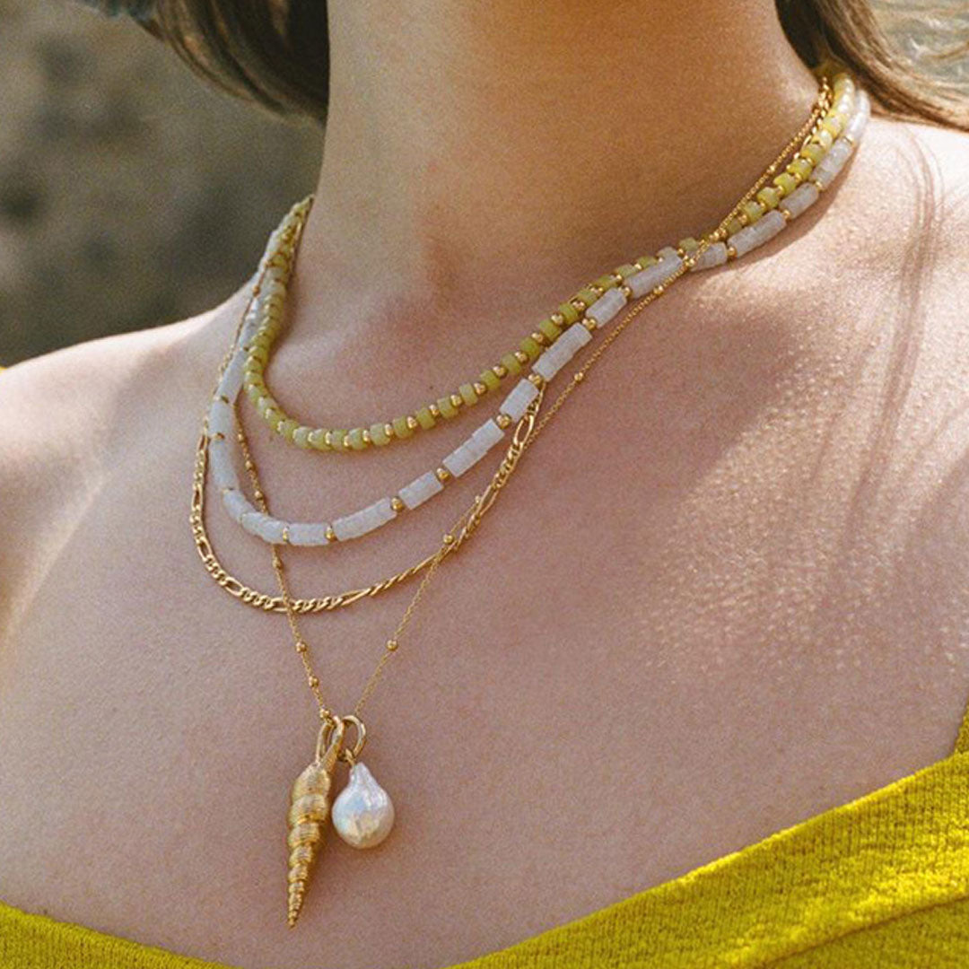 Charming Yellow Contrast Color Crystal Stone Choker Necklace One Size /