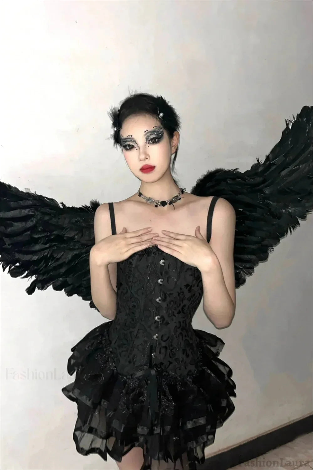 Gothic Kitty Corset Halloween Costume Halloween costumes