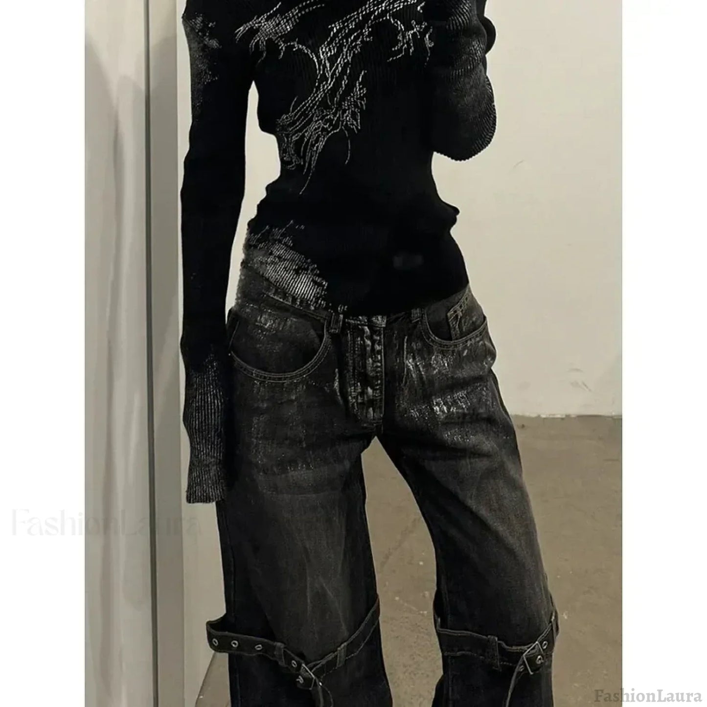 High Waist Hip Hop Halloween Pants