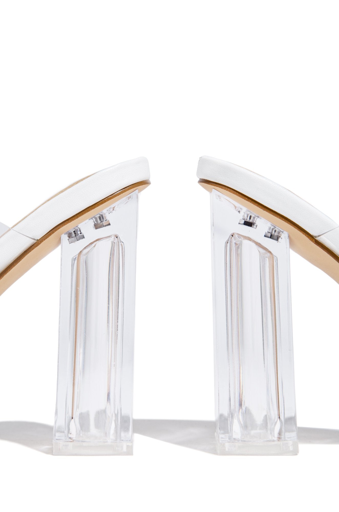 Lylah White Heels 10 /