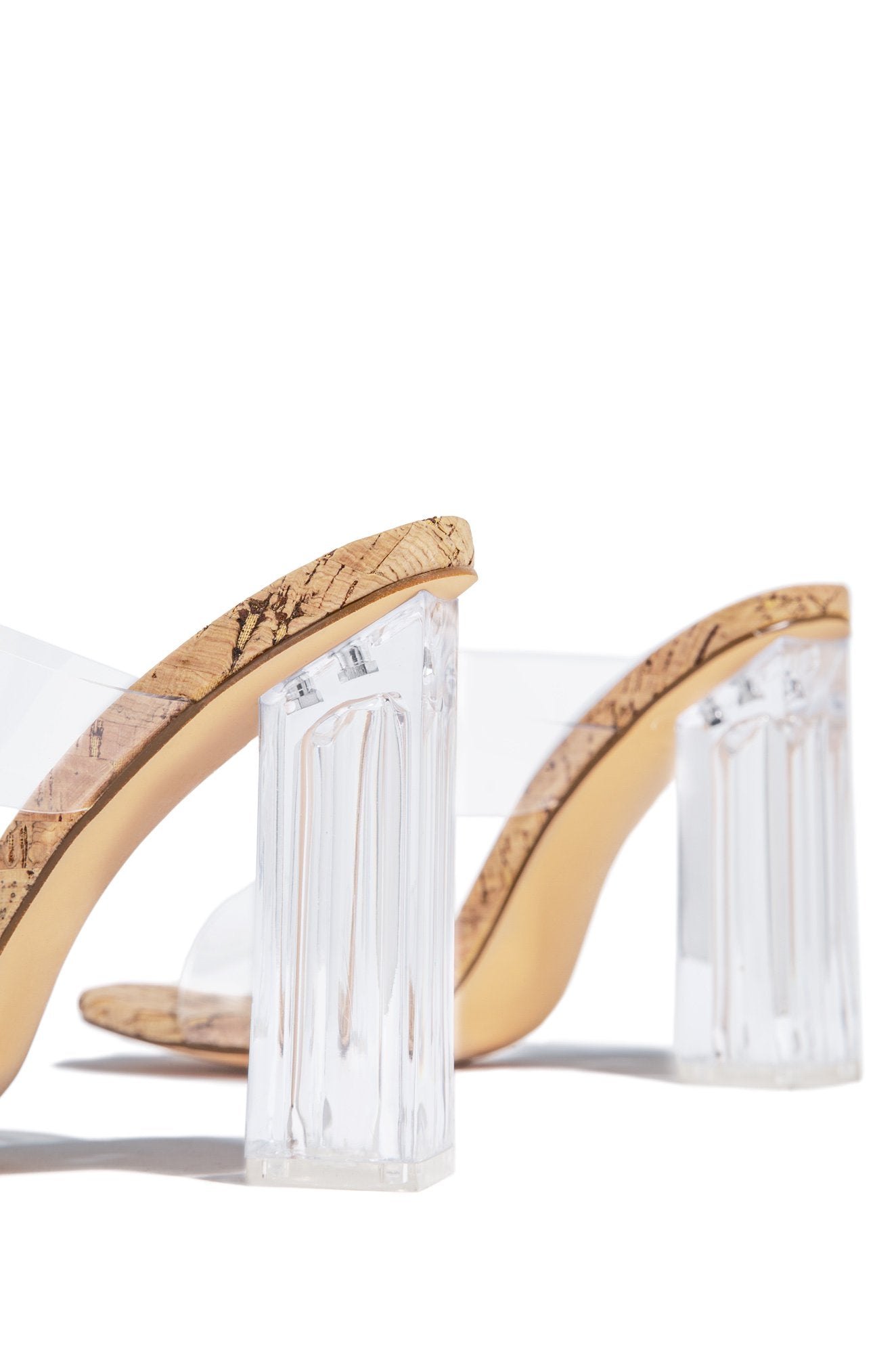 Lylah Cork Heels 10 /