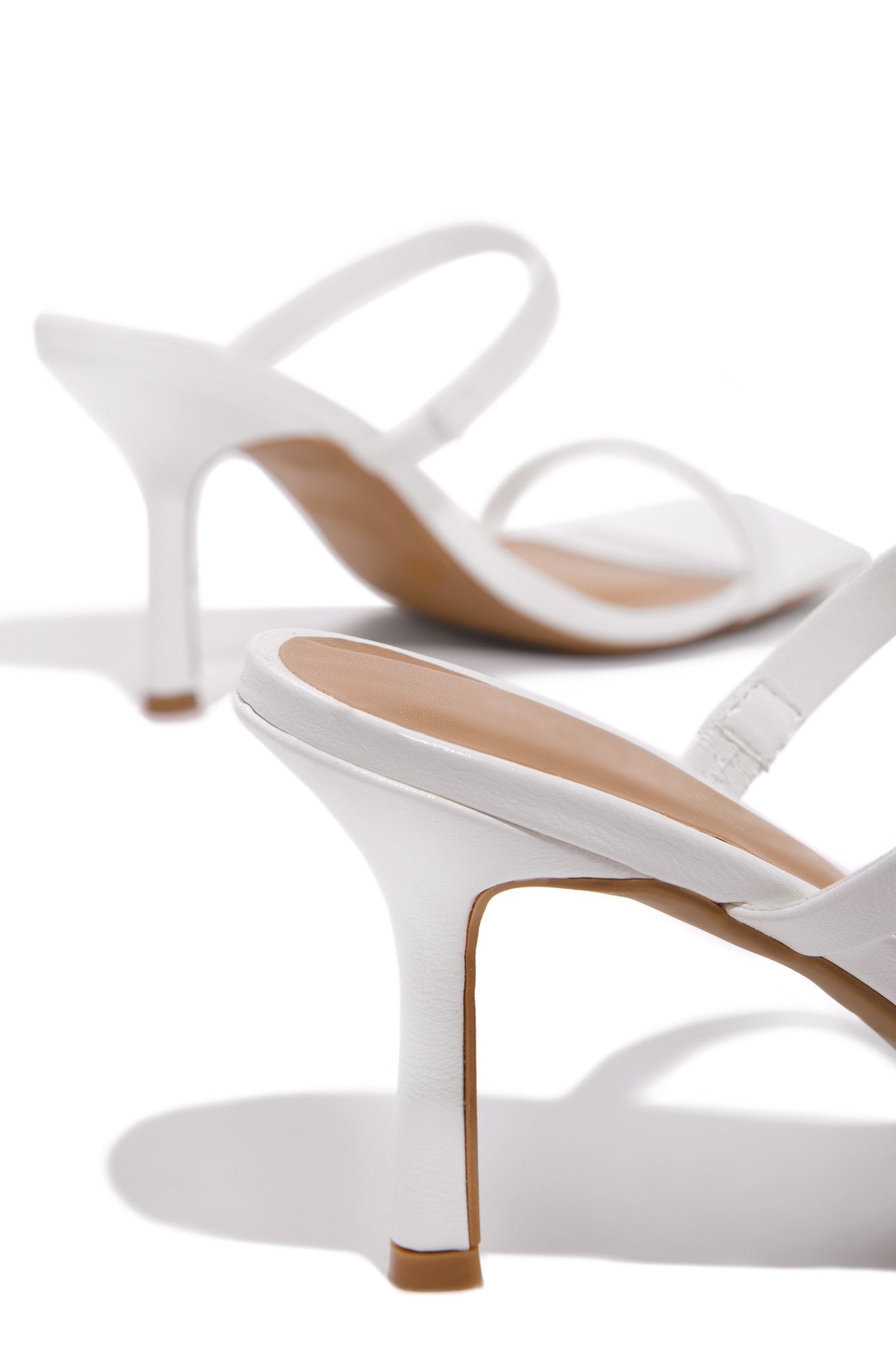 Nina White Heels 8.5 /