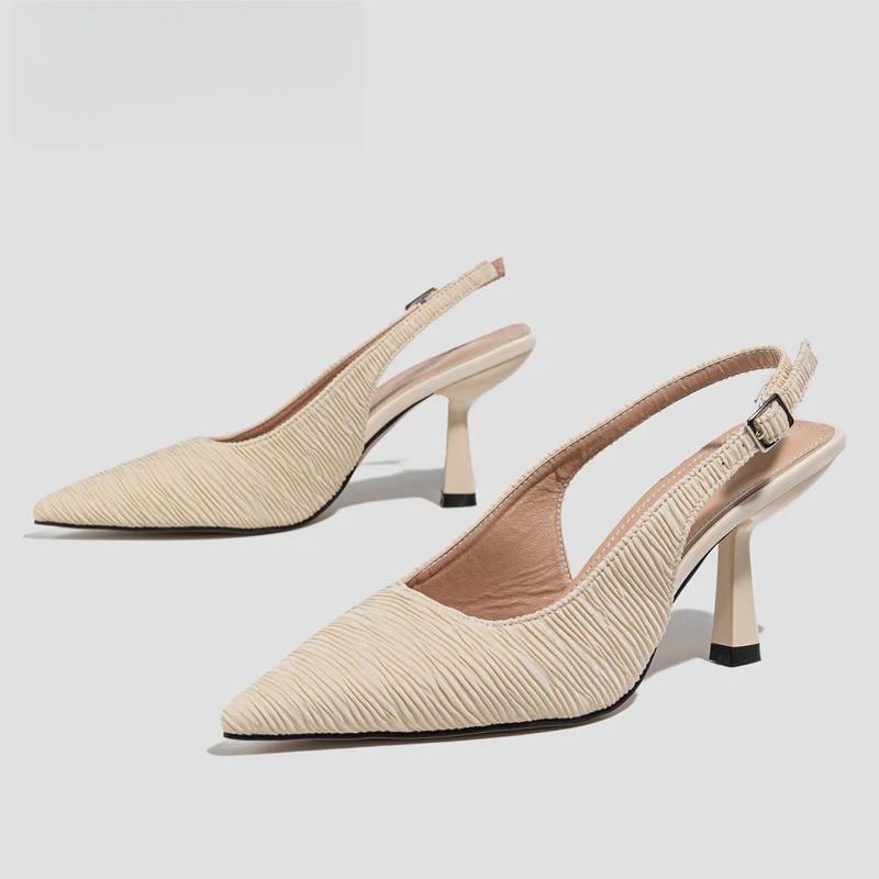 Buckle Strap Women's Fashion High Heels for Banquet Prom