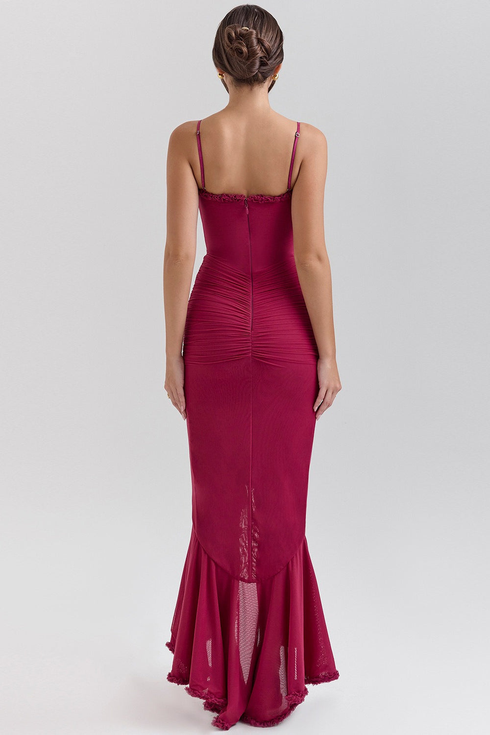 Spaghetti Strap Long Party Dress
