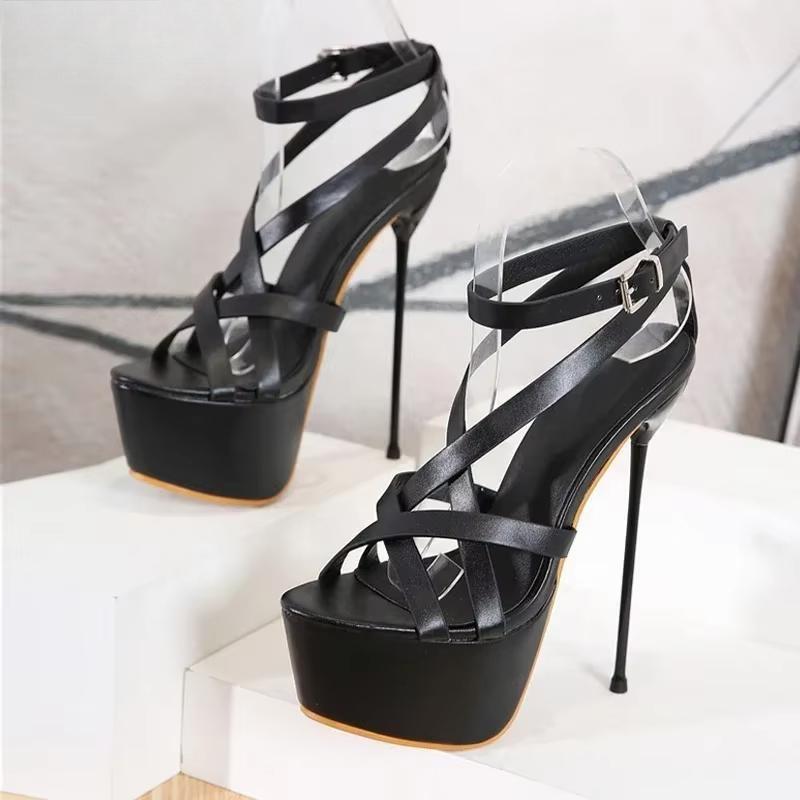 Platform Super Thin High Heels Women Sandals