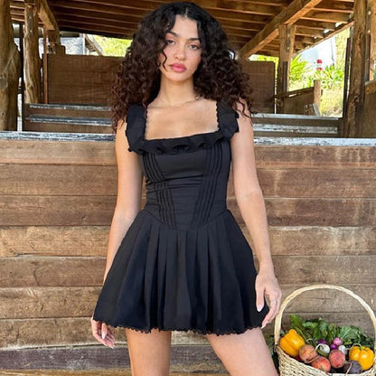 Fishbone Corset Dress For Women