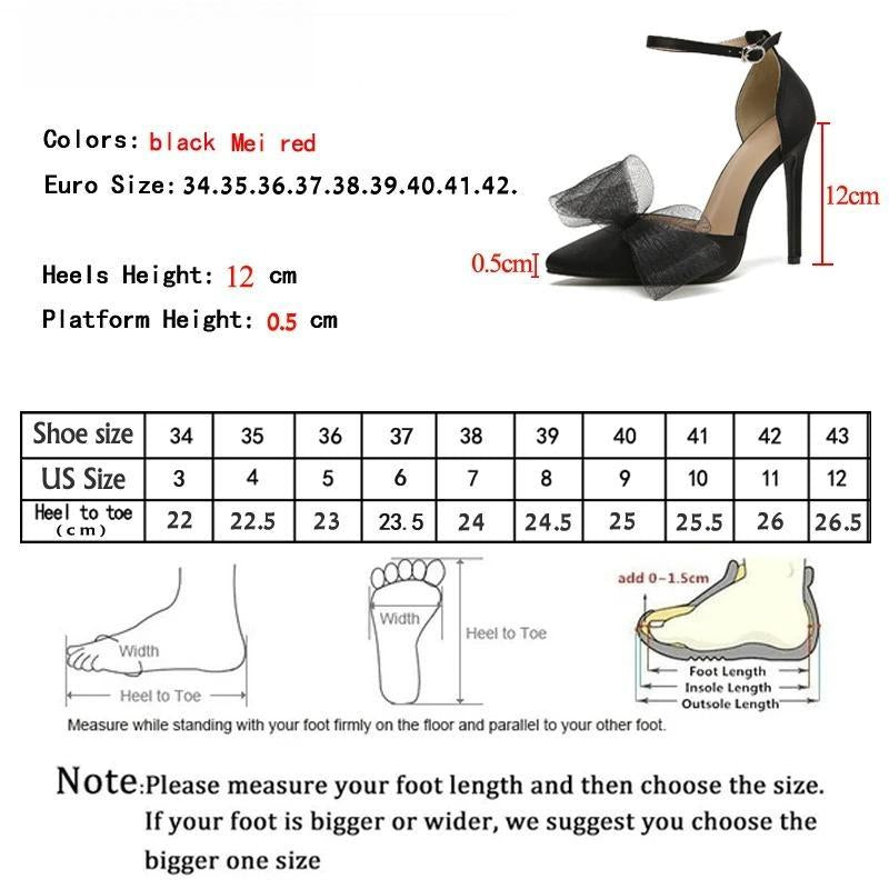 Silk Bowknot Satin Women Pumps Summer Pointed Toe High Heels