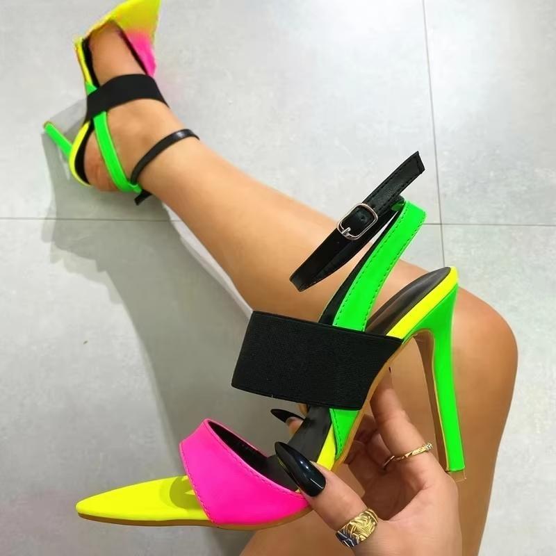 Pointed Toe High Heels Sandal For Women