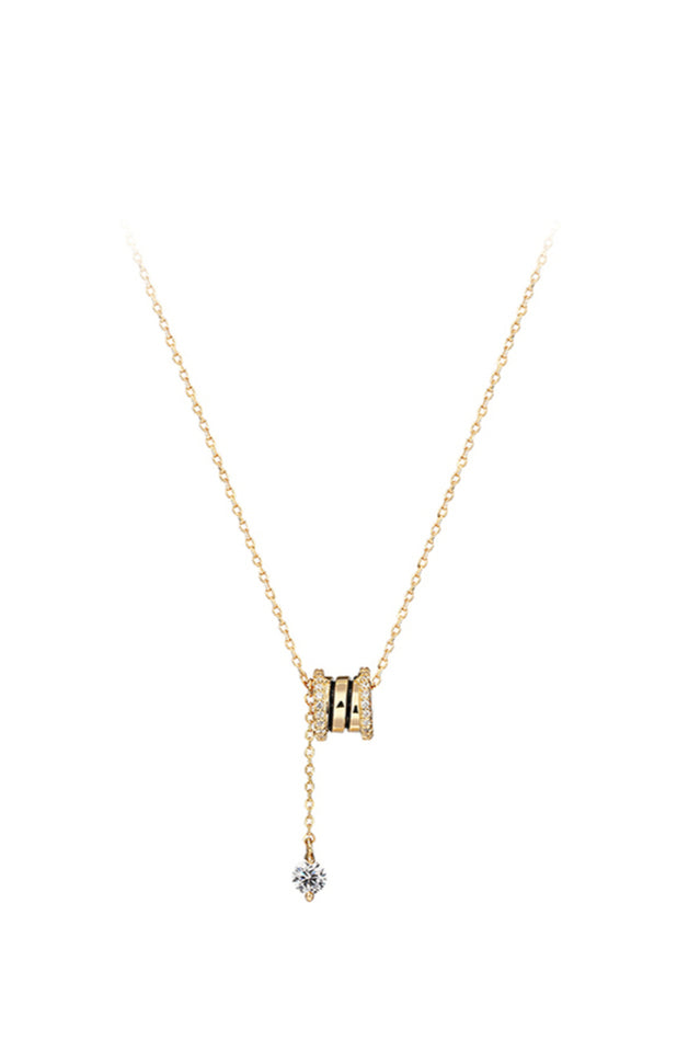 Unique Vintage Design Necklace Gold