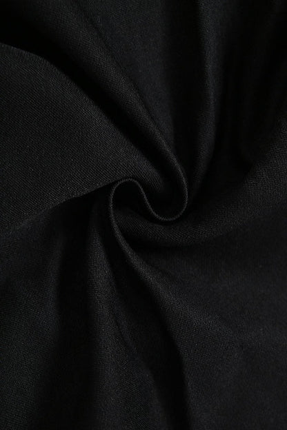 Button Tab Low Rise Flared Pants