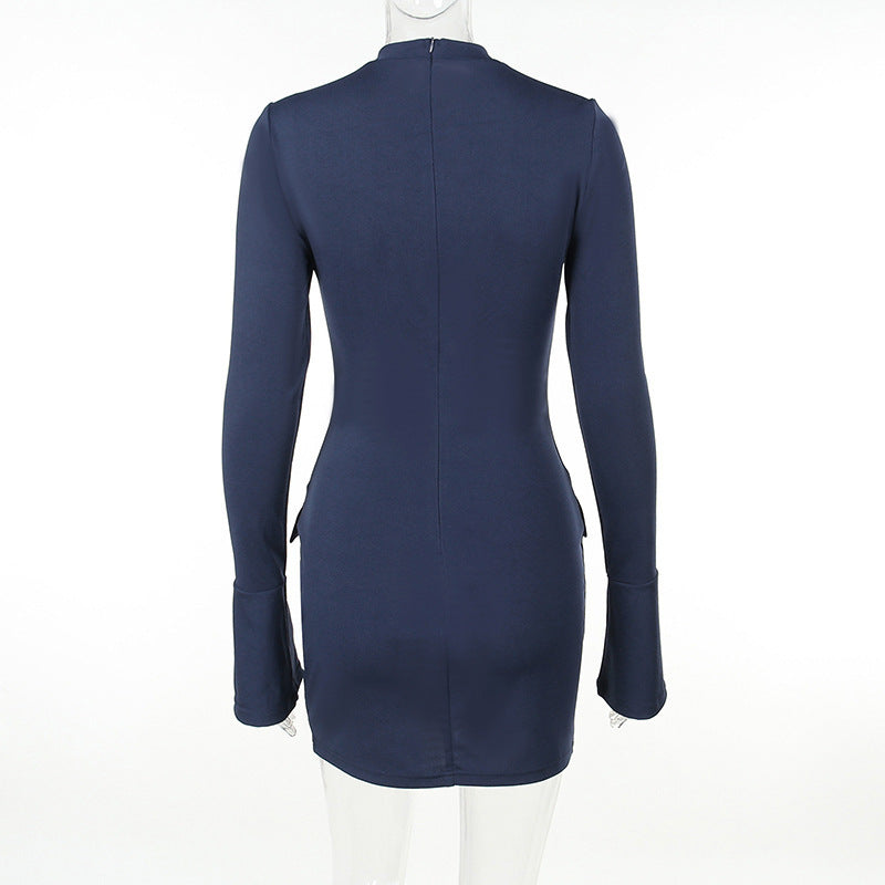Mila Long Sleeve Bodycon Mini Dress