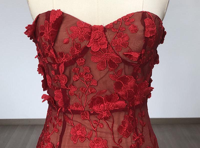 Floral Lace Midi Dress