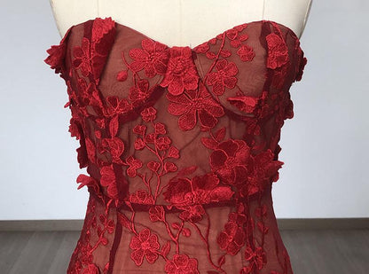 Floral Lace Midi Dress