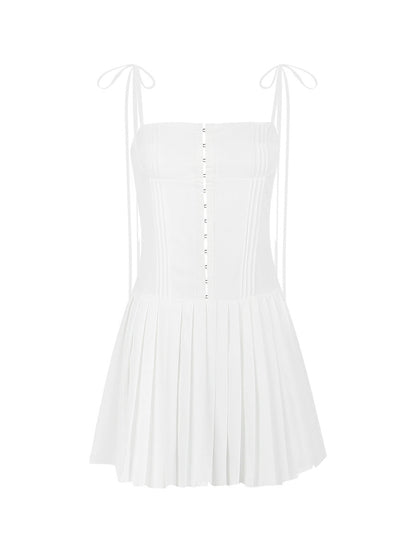 Summer French Strap Dress For Women