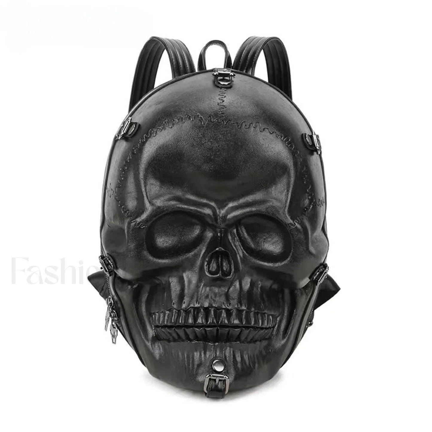 3D Backpack Gothic Travel Ghost Skull Rivets Vintage Punk Bag