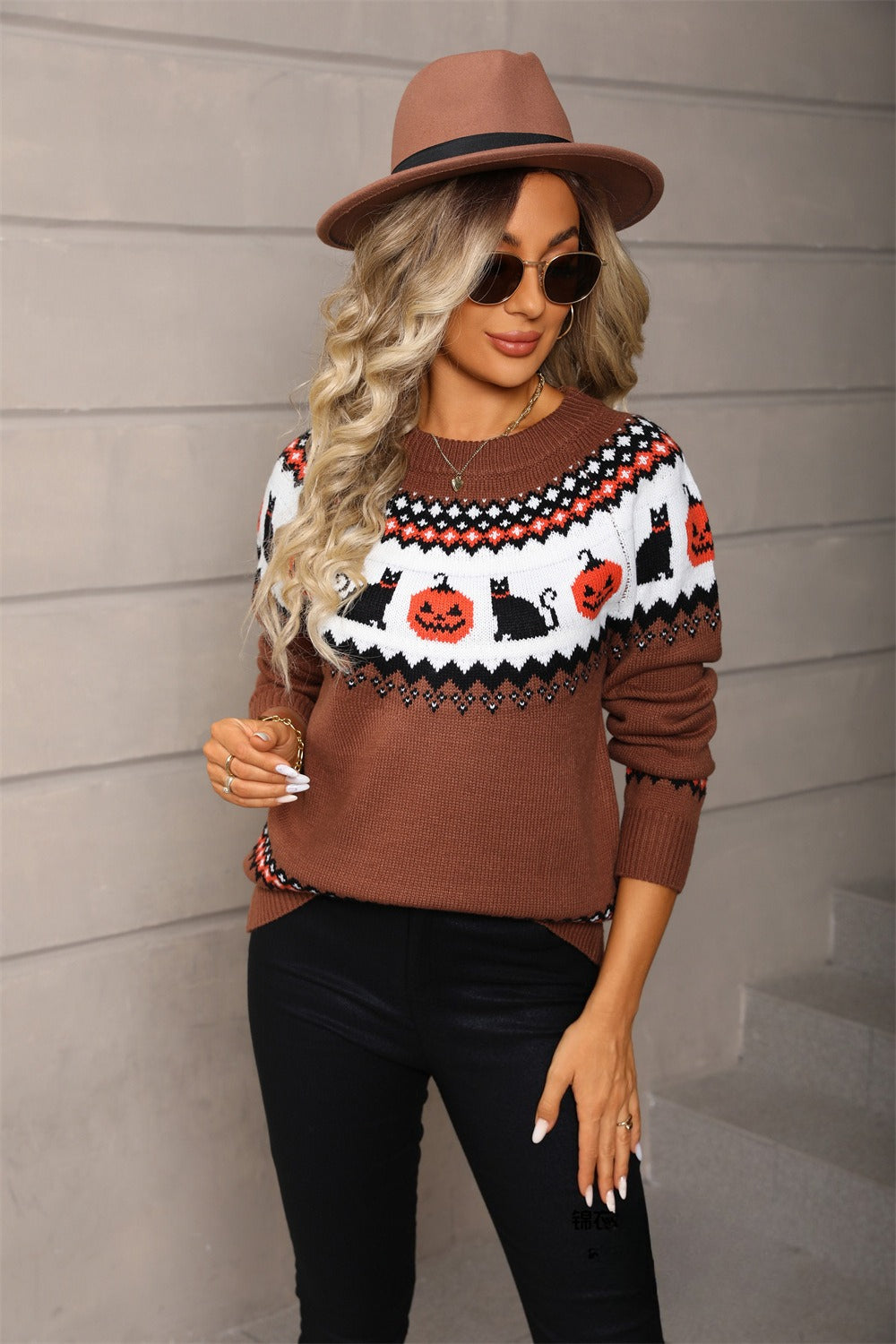 Halloween Knit Sweater