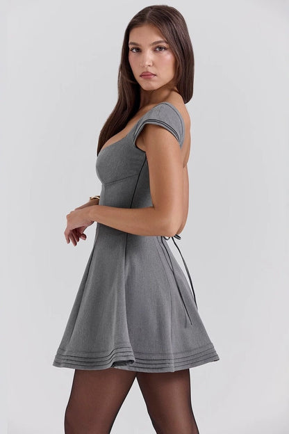 Defined Waist Work Dress
