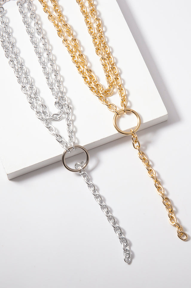 Hip Hop Rock Long Chain Necklace