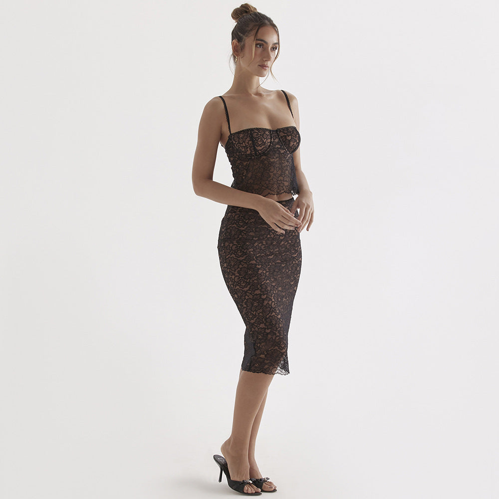 Lace Sling Slim Fit Suit