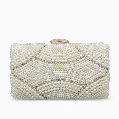 Violeta Pearl Evening Clutch