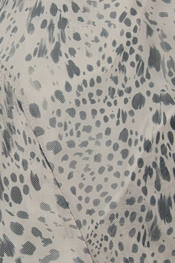 Leopard Spaghetti Strap Bodycon Maxi Dress