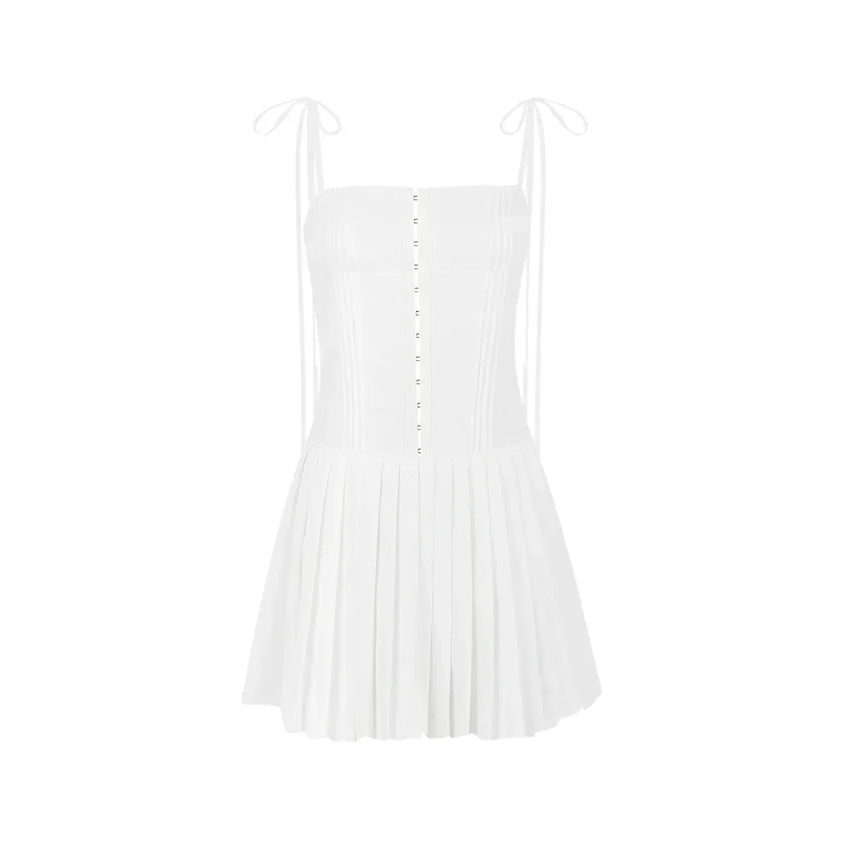 Celine French Corset Dress White / M