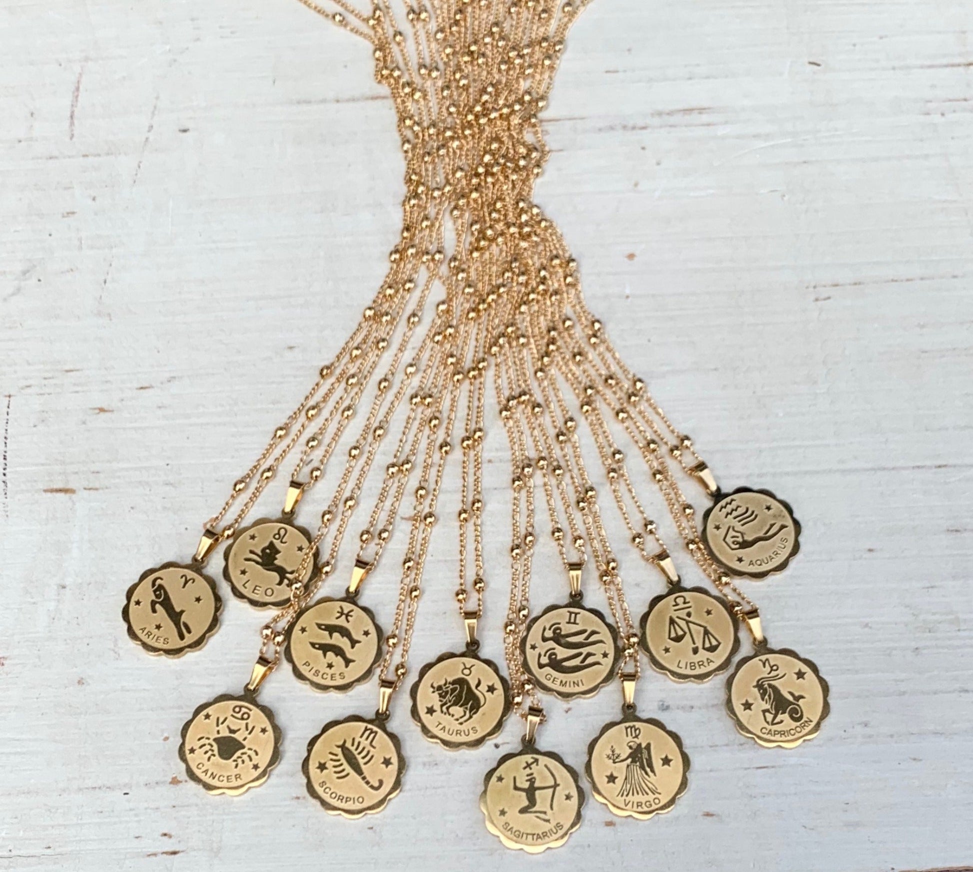 Astrological Pendant Necklace