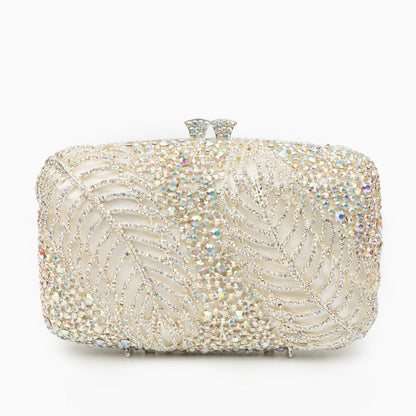Sparkling Foliage Clutch Bag