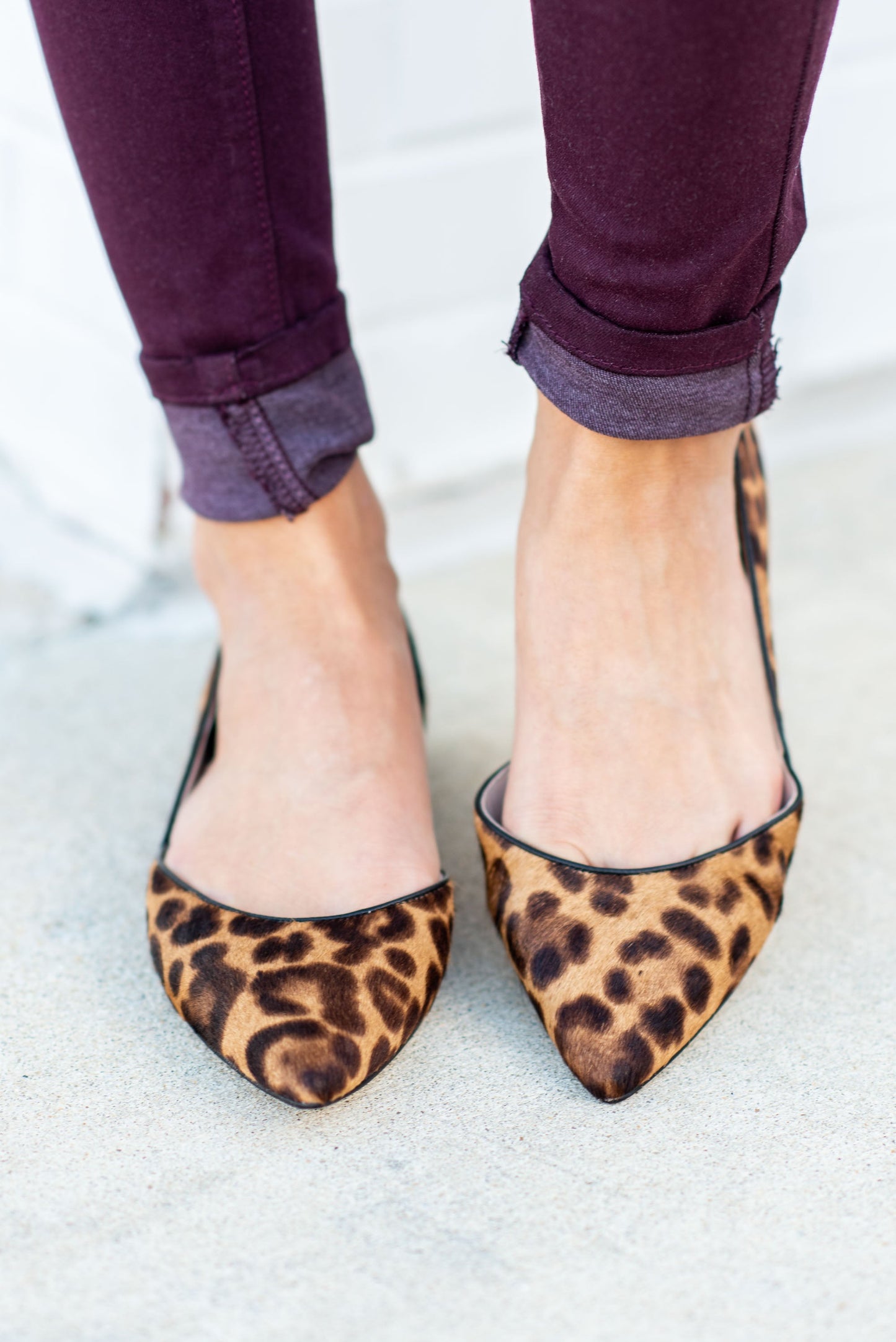 Marc Fisher: Leopard Sunny Flats 6.5 / Brown