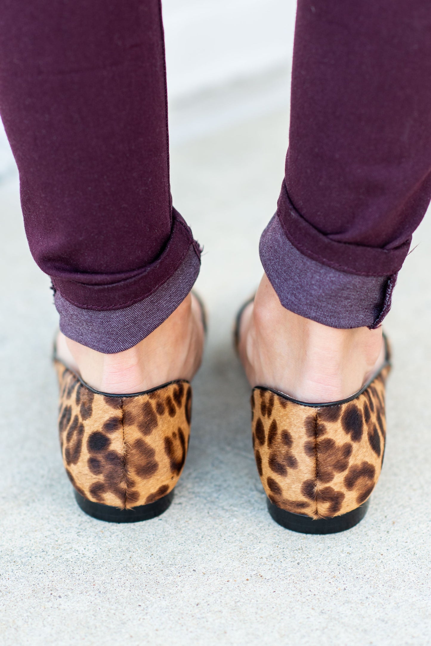 Marc Fisher: Leopard Sunny Flats 7.5 / Brown