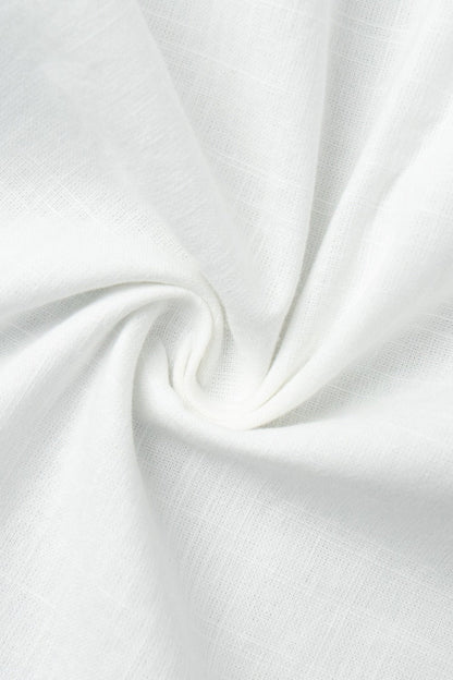 Asymmetric Hem Tie Front Shirt Blouse