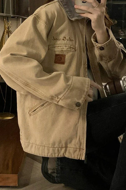 Loose Retro Denim Jacket
