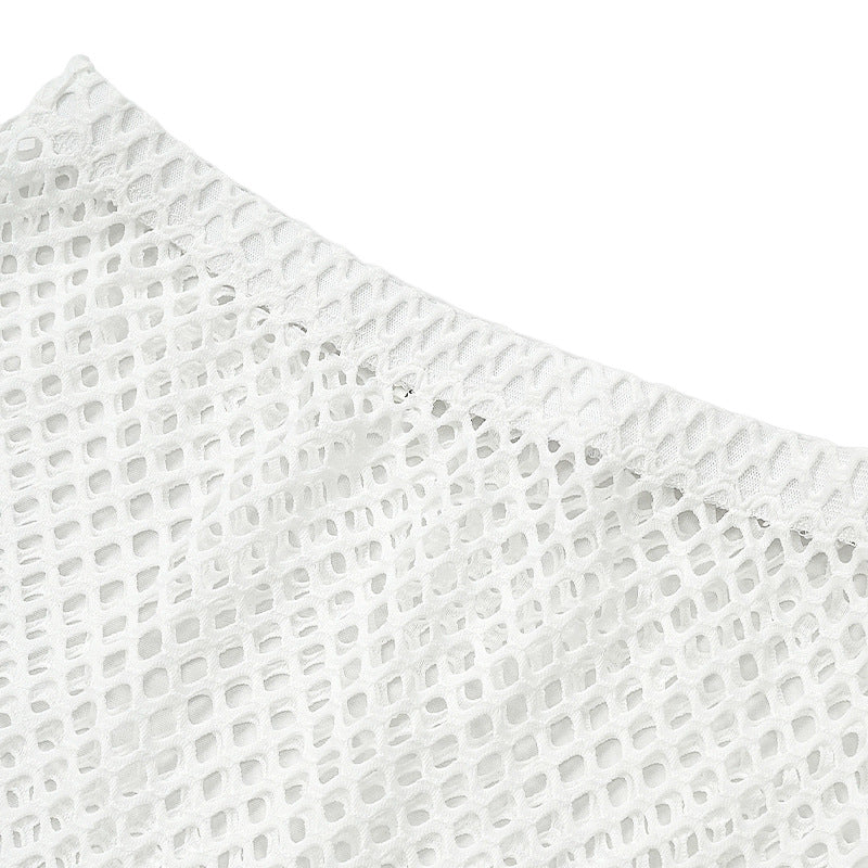 Olivia - Crochet Crop Top And Skirt Set