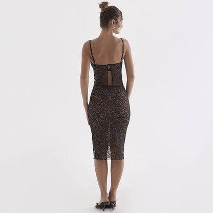 Lace Sling Slim Fit Suit