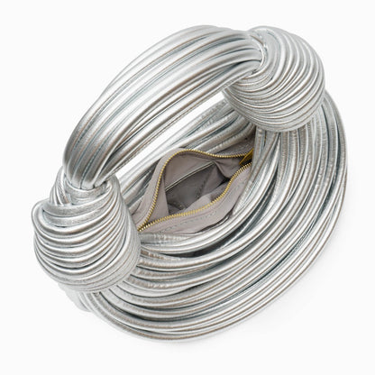 Amanda Silver Handbag
