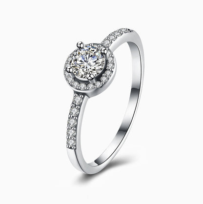 Halo Ring By Verano Silver / 5