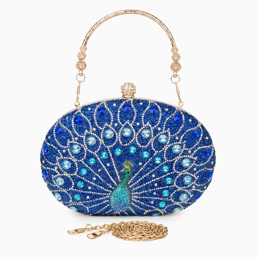 Madyson Clutch Bag With Rhinestones