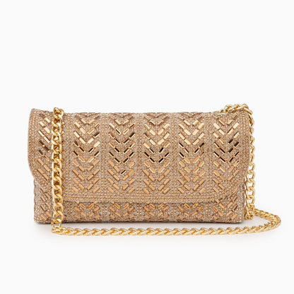 Crystals Clutch By Sharleen