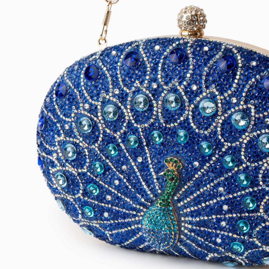 Madyson Clutch Bag With Rhinestones