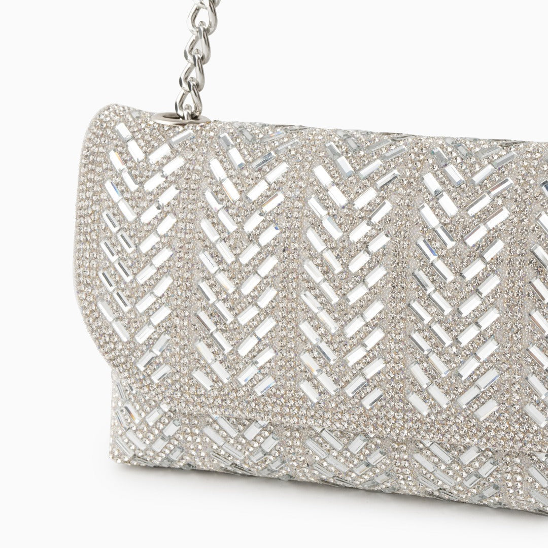 Crystals Clutch By Sharleen