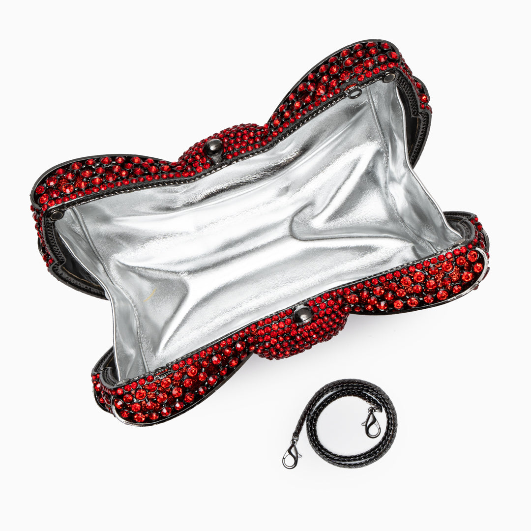 Red Isabella Clutch Bag