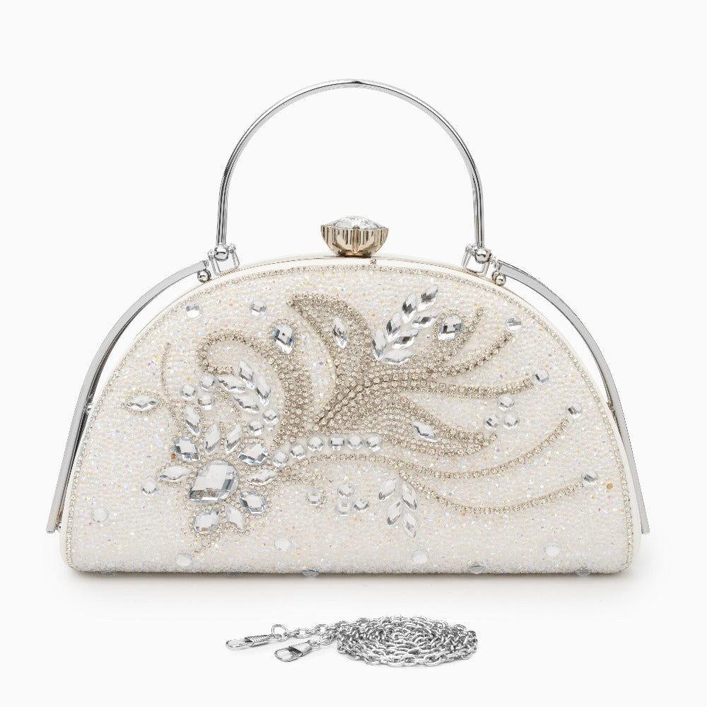Rhinestone Clutch Bag By Tiffany