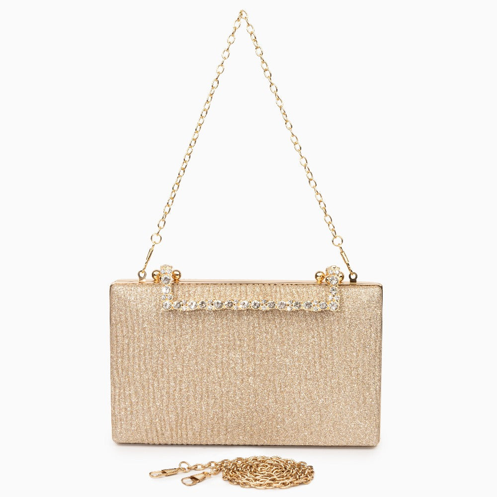 Pleated Clutch Bag By Maria